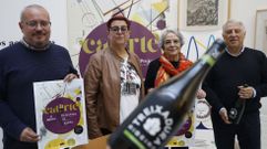 De izquierda a derecha: César Fernández, Concha Iglesias, Paz Gómez y Francisco González. 