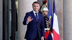 El presidente de Francia, Emmanuel Macron.