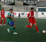 Imagen del encuentro de ayer en el Garc�a Hermanos.