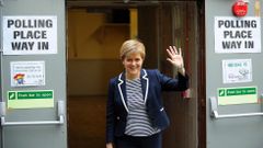 La ministra principal de Escocia, Nicola Sturgeon.
