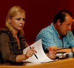La concejala Marisol Valado en un pleno municipal.