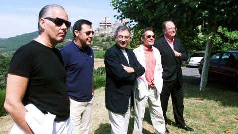 Antonio Pernas, Ángel Schlesser, Roberto Verino, Jesús del Pozo y Enrique Loewe