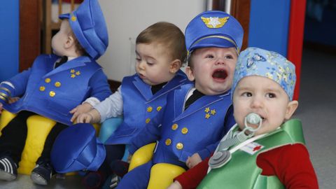 En la escuela infantil Bonecos de Vilagarc�a la tem�tica fueron las profesiones 