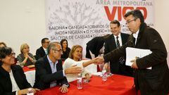El pleno de constituci�n del �rea metropolitana de Vigo tuvo lugar el 1 de diciembre de 2016