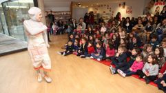 Sesi�n con personajes de Lonxedetodo, anterior a la pandemia 