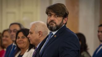 El portavoz de Vox Alcal�, V�ctor Acosta, en una imagen de archivo
