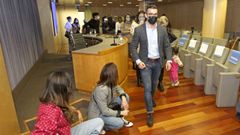 El neuropediatra Alfonso Amado, este s�bado, en las primeras Jornadas de Neurodesarrollo de Pontevedra