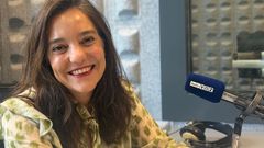 La alcaldesa, In�s Rey, este viernes en Radio Voz