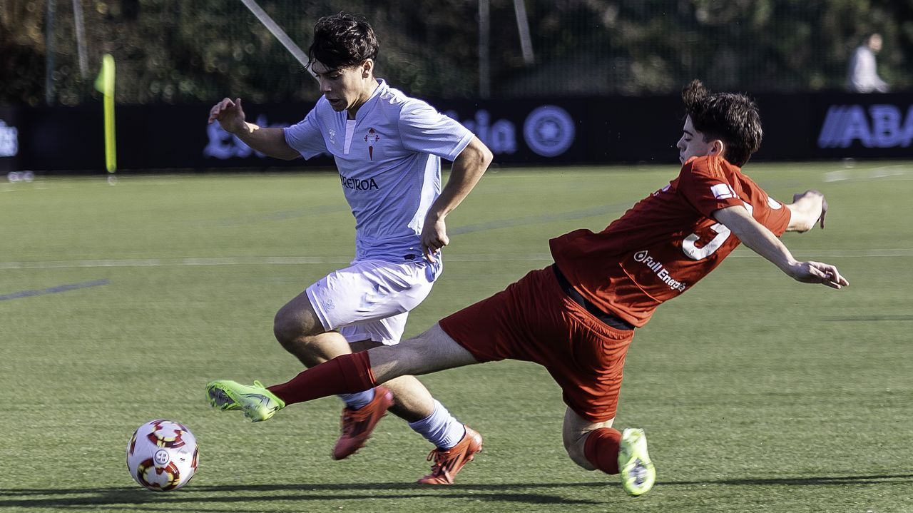 El Celta se despide de la Copa del Rey Juvenil en primera ronda