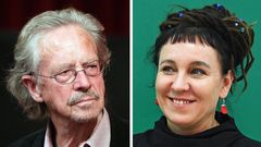 Peter Handke y Olga Tokarczuk