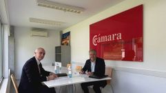 Jos� Lino Comesa�a y Jorge Lorenzo firmaron el convenio entre ambas entidades