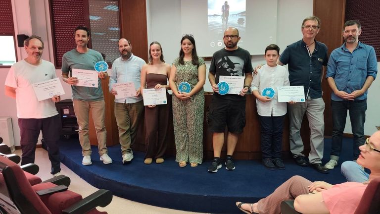 Entrega de premios do segundo Festival Cine do Mar de Marn