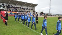 Imagen de archivo del Puebla en un partido contra el Negreira.