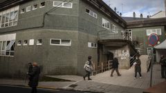 imagen de archivo del centro de salud de Noia, a donde fue trasladado el herido