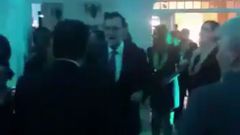 Rajoy bailando en A Toxa