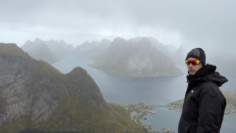 Iago Prol, estudiante de Telecomunicaciones, en Finlandia.