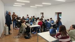 El alcalde, Gonzalo Dur�n, visit� las aulas este viernes