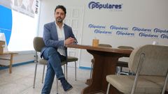 Pablo Leiva, el portavoz del PP en O Grove.