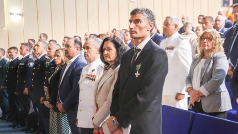 El fiscal Daniel Jove tambi�n fue condecorado