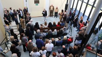 Homenaje al juez Pando en los juzgados de Vilagarc�a