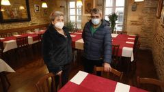 Manuel L�pez y Celia Veiga, los due�os del hist�rico restaurante A Nosa Terra, en Lugo