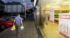 El supermercado de Cemar de Covas, en Viveiro, ser�a uno de los que cerrar�an.