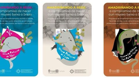 Parte de los carteles que anuncian el nuevo programa, �A madri�ando � rede�