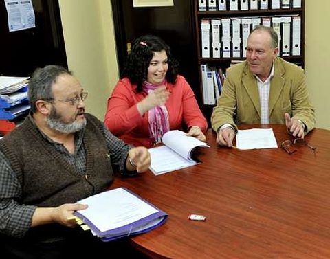 La sede de Neria acogi� ayer una reuni�n de trabajo.