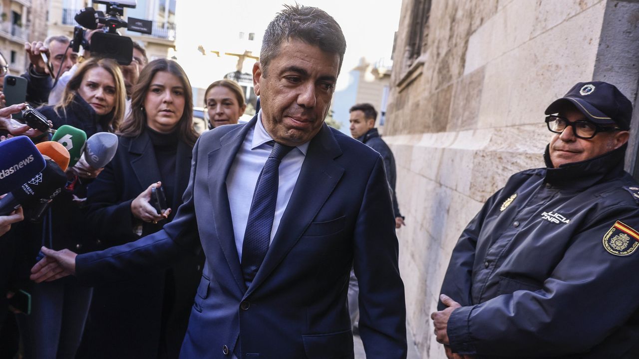 El TSJ valenciano rechaza investigar a Mazón por la gestión de la dana