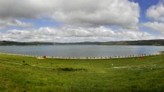 Vista del lago de As Pontes 