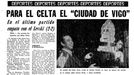 Cr�nica de La Voz del Celta-Levski de agosto de 1975.