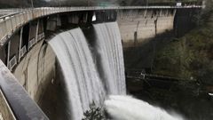 La presa de Eiras alcanz en marzo el cien por cien de su capacidad