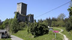Por el castillo de Andrade pasaron unas cien personas cada d�a del fin de semana