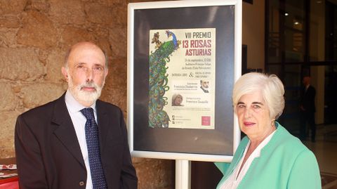 Francisco Etxeberra y Francisca Sauquillo, en el Auditorio Prncipe Felipe. 