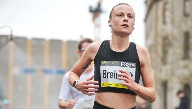 Lea corri� hasta el momento tres maratones