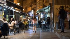 Noche del s�bado en A Coru�a