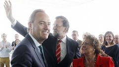 Rajoy, durante un acto de campa�a hoy en Valencia