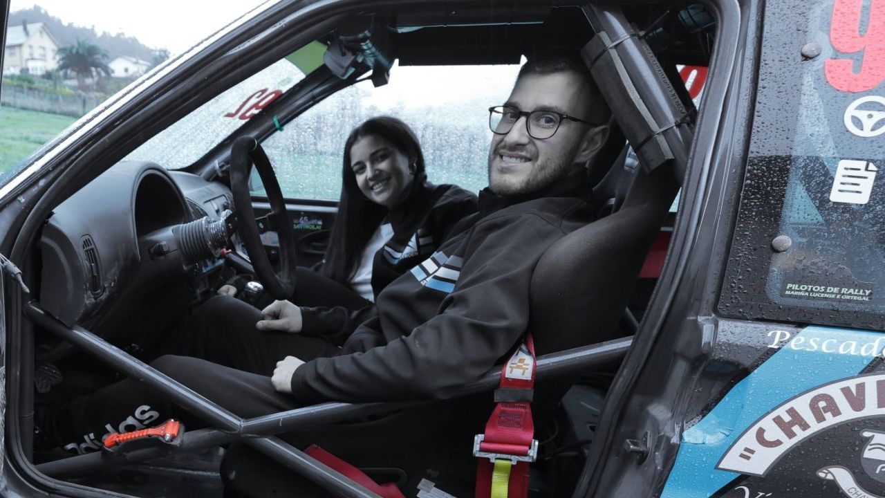 Ánxel Vizoso se acerca a otro título en el Campeonato Gallego de ralis