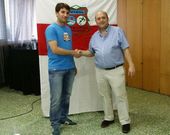 El director deportivo del Estradense presentó al nuevo técnico.