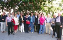 Los mayores que participan en el programa salieron hoy