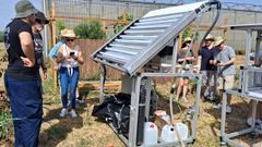 Instalaci�n en Viladecans del reactor fotoqu�mico que produce fertilizantes en el propio campo