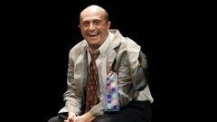 Pepe Viyuela durante una actuaci�n en el teatro Col�n de A Coru�a.