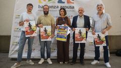 Vidal, Bustelo, Romero, Vidal y Fajardo, en la presentacin.