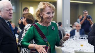 La expresidenta de la Comunidad de Madrid, Esperanza Aguirre.