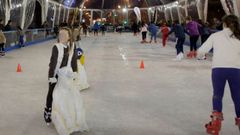 La pista de hielo de Ferrol, en una imagen de archivo.