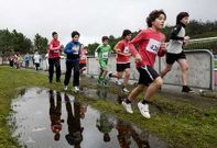 Imagen de la prueba disputada en el 2011, tambi�n en el estadio San Paio de Refoxos.