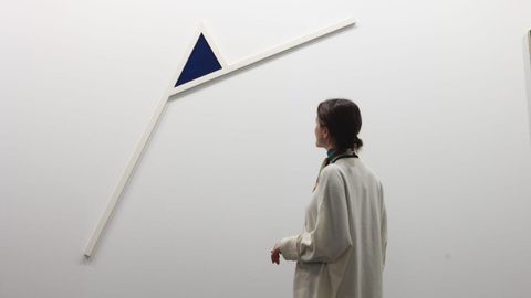 Obra de Kiko P�rez en la galer�a madrile�a Ehrhardt Fl�rez.