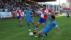 Las im�genes del partido entre el Arousa vs Alondras