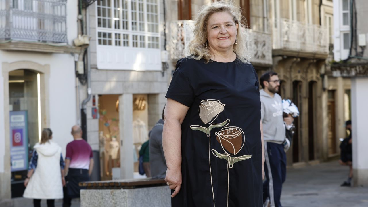«Llevo Viveiro en el corazón porque viví aquí dos años como refugiada durante la Guerra de Bosnia»