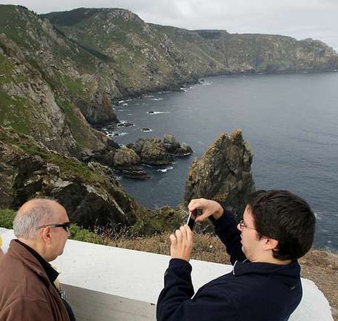 Cabo Ortegal, otro de los puntos más visitados.